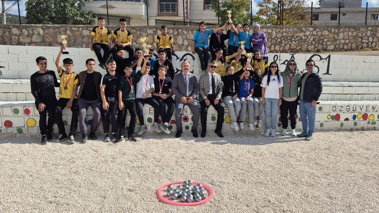 Ortaokullar Arası Bocce Mücadelesi Kahramanmaraş’ta Başladı