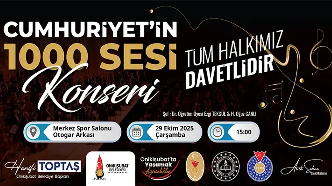 Gözler Onikşubat'ta: Cumhuriyet coşkusu bambaşka olacak!