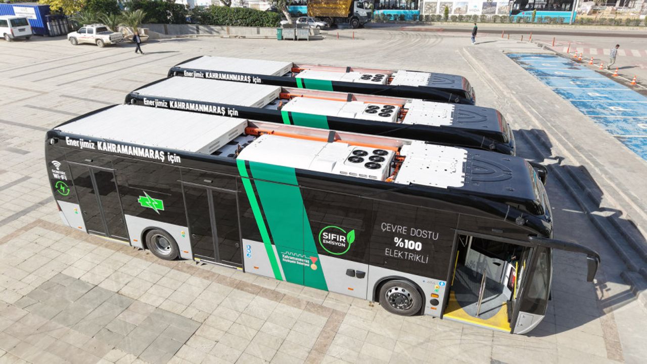 Yeşil ulaşım hamlesi Kahramanmaraş’ta hayata geçti