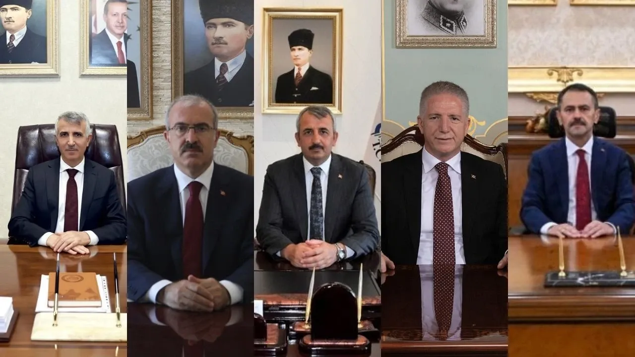 Kahramanmaraş Valisi Mükerrem Ünlüer dikkat çeken listede: 5 Erzurumlu vali arasında