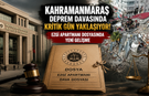 Kahramanmaraş Deprem Davasında Kritik Gün Yaklaşıyor! Ezgi Apartmanı Dosyasında Yeni Gelişme