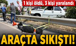 Samsun'da feci kaza! Araçta sıkışan 1 kişi öldü, 3 kişi yaralandı