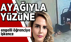 Rehabilitasyon merkezinde işkence! Görüntüler ortaya çıktı! Ayağıyla yüzüne…
