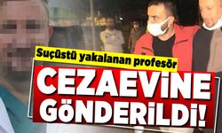Suçüstü yakalanan profesör cezaevine gönderildi!