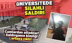 Üniversitede silahlı saldırı! Camlardan atladılar! Saldırganın kimliği ortaya çıktı!