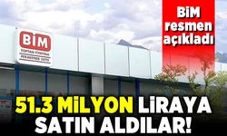 Bim resmen açıkladı! 51.3 milyon liraya satın aldılar!