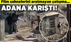 Film sahnelerini aratmayan çatışma! Adana karıştı!