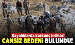 Kayalıklarda korkunç intihar! Cansız bedeni bulundu!
