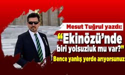 Mesut Tuğrul yazdı: Ekinözü’nde biri yolsuzluk mu var?” dedi Bence yanlış yerde arıyorsunuz