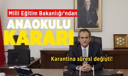 Milli Eğitim Bakanlığı'ndan Ana Okul kararı! Karantina süresi değişti!