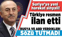 Suriye'ye yeni harekat sinyali! Türkiye resmen ilan etti! Rusya ve ABD verdikleri sözü tutmadı!
