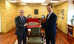 Üniversitemiz Rektörü Prof. Dr. Niyazi Can, Uluslararası Öğrenci Dernekleri Federasyonu Yönetim Kurulunu Kabul Etti