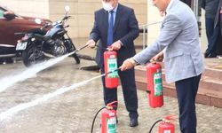 Üniversitemizde Yangın Tahliye Tatbikatı Gerçekleştirildi