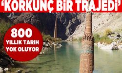800 yıllık minare yıkılmak üzere!