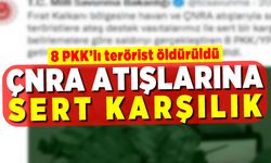 8 PKK'lı terörist öldürüldü! ÇNRA atışlarına sert karşılık!
