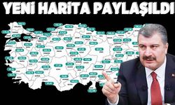 Bakan Koca haritayı paylaştı!