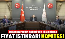 Bakan Nureddin Nebati'den ilk açıklama! Fiyat istikrarı komitesi!