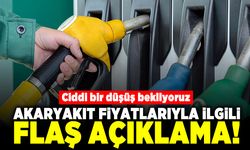 Ciddi bir düşüş bekliyoruz! Akaryakıt fiyatlarıyla ilgili flaş açıklama!