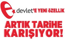 E-devlet'e yeni özellik! Artık tarihe karışıyor!
