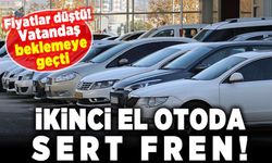 Fiyatlar düştü! Vatandaş beklemeye geçti! İkinci el otoda sert fren!