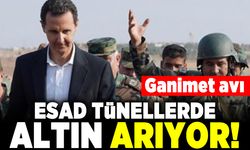 Ganimet avı esad tünellerde altın arıyor!