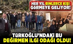 Her Yıl Binlerce Kişi Türkoğlu’ndaki Bu Değirmeni Görmeye Geliyor!