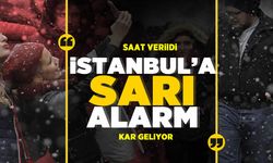 İSTANBUL'A SARI ALARM
