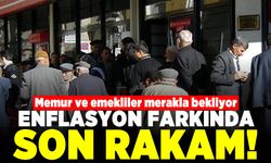 Memur ve emekliler merakla bekliyordu! Enflasyon farkında son rakam!