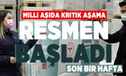 Milli aşıda kritik aşama! Resmen başladı! Son bir hafta!
