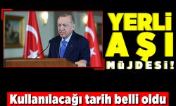 Yerli aşı müjdesi! Kullanacağı tarih belli oldu!