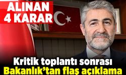 Alınan 4 karar! Kritik toplantı sonrası Bakanlık'tan flaş açıklama!