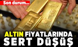 Altın fiyatlarında sert düşüş... Son durum...