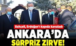 Bahçeli, Erdoğan'ı kapıda karşıladı! Ankara'da sürpriz zirve!
