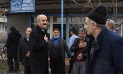 BAŞKAN OKAY MAHALLE ZİYARETLERİNİ SÜRDÜRÜYOR