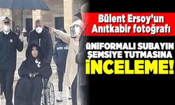 Bülent Ersoy'un Anıtkabir fotoğrafı Üniformalı Subayın şemsiye tutmasına inceleme!
