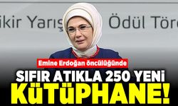 Emine Erdoğan öncülüğünde sıfır atıkla 250 yeni yeni kütüphane!