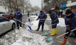 Kar Savurdu, Ekipler Temizledi