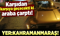 Karşıdan karşıya geçmek isterken az daha canından oluyordu!
