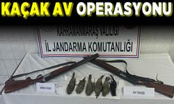 Nurhak’ta kaçak ardıç kuşu avcılarına ceza