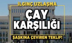 Şiddet uygulayan kocasıyla 'iş yerinde çay içmek' şartıyla uzlaştı