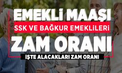 SSK ve Bağkur emeklisinin zam oranı açıklandı