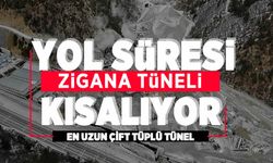 Yeni Zigana Tüneli'nde ışık göründü