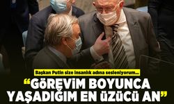 Başkan Putin size insanlık adına sesleniyorum... "Görevim boyunca yaşadığım en üzücü an"