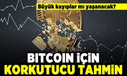Büyük kayıplar mi yaşanacak? Bıtcoın için korkutucu tahmin!