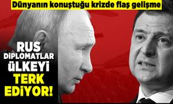 Dünyanın konuştuğu krizde flaş gelişme! Rus diplomatlar ülkeyi terk ediyor!