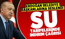 Erdoğan Belediye Başkanlarına seslendi! Su tarifelerinde indirim çağrısı!