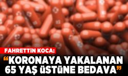 Fahrettin Koca: "Koronaya yakalanan 65 yaş üstüne bedava"