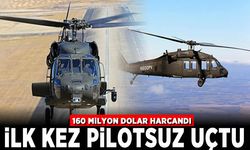 İlk kez pilotsuz uçtu