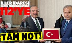 İller İdaresi Genel Müdürlüğünden 112’ye tam not