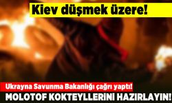 Kiev düşmek üzere! Ukrayna Savunma Bakanlığı çağrı yaptı!